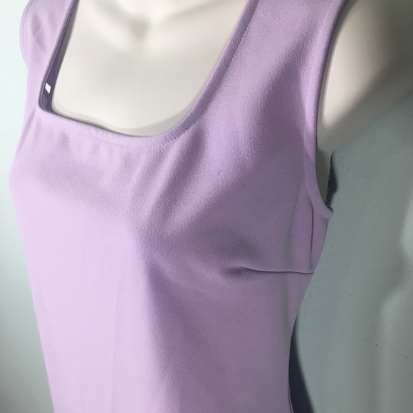 Lavender Lilac Sleeveless Charlotte Russe Dress - Picture 6 of 8